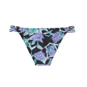 Flora Bikini Bottom, Turquoise