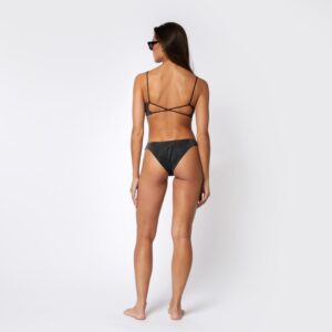 Bruna Bikini Bottom II, Black/Glitter